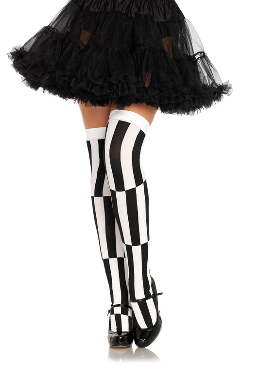 Optical Illusion Thigh Highs LA