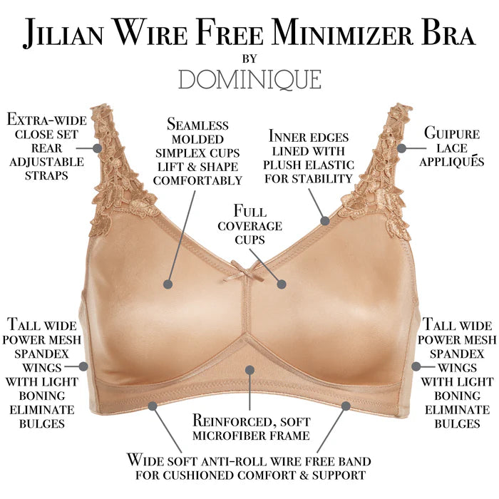 6800 Jillian Wire Free Minimizer Bra