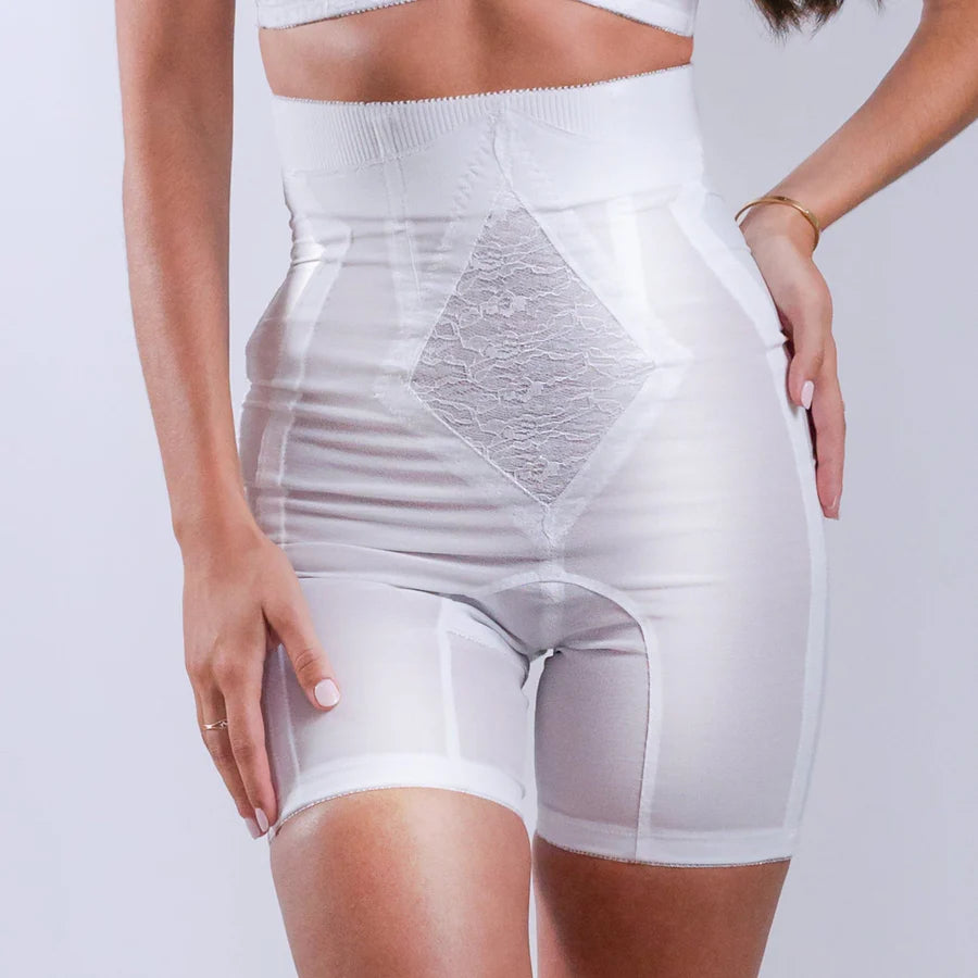 696 High Waist Non-Stretch Girdle | No Give Extra Firm Control