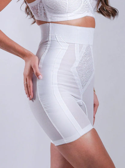 696 High Waist Non-Stretch Girdle | No Give Extra Firm Control
