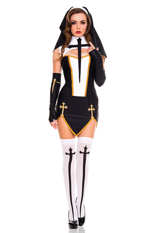Music Legs 70259 Bad Habit Nun