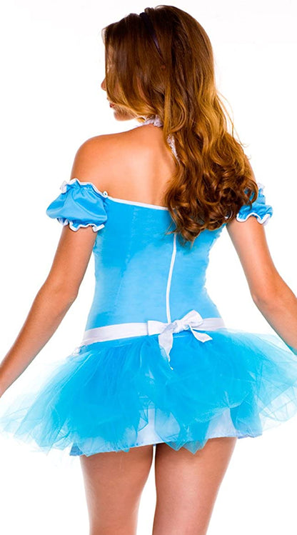 Music Legs Sexy Miss Wonderland Costume