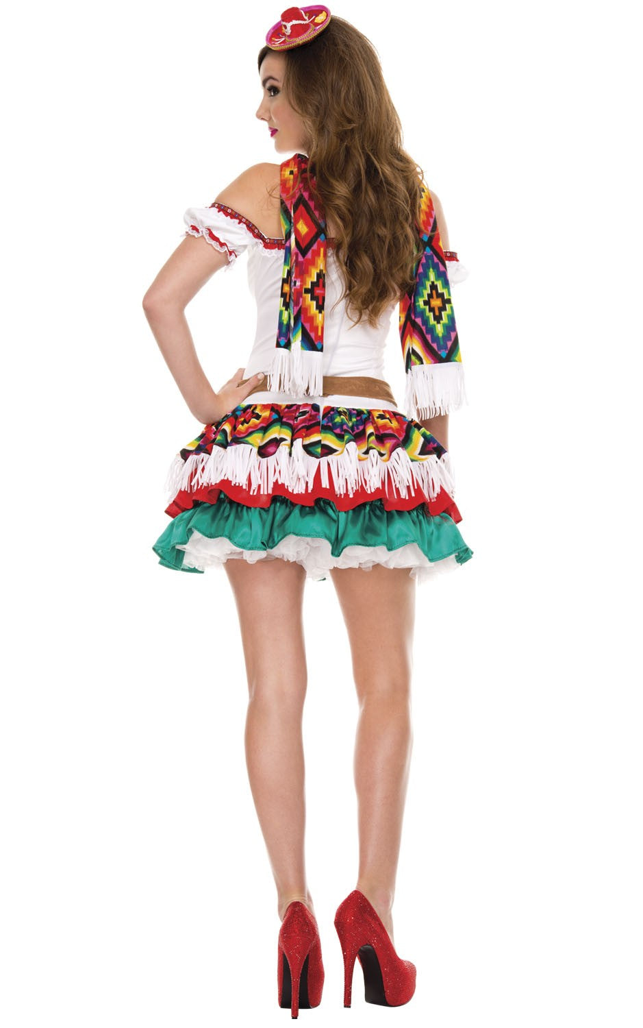 Music Legs Tequila Princess Costume (Used, MISSINGBELT)
