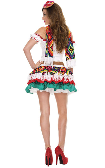 Music Legs Tequila Princess Costume (Used, MISSINGBELT)