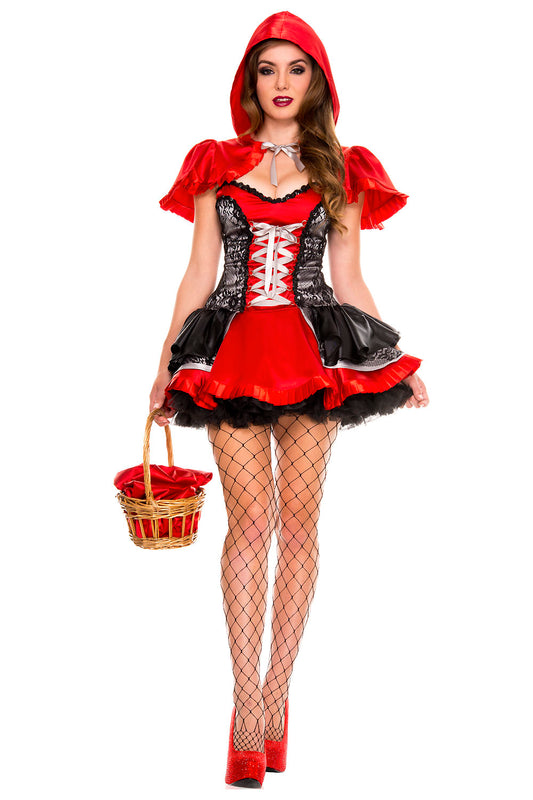 Music Legs Fiery Lil' Red Costume