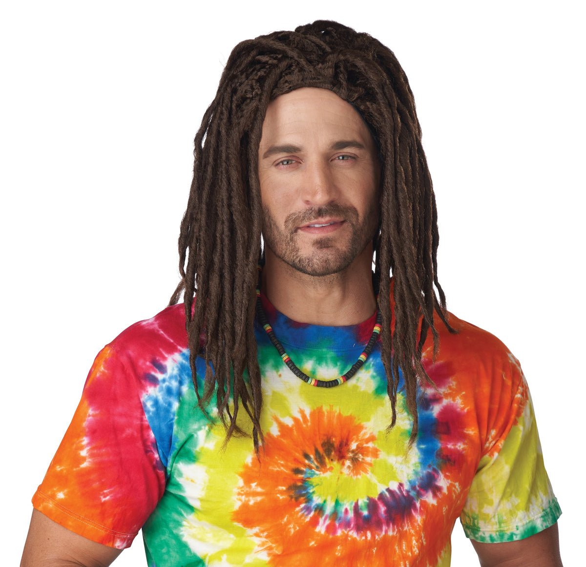 California Costumes Island Dreads Wig, Brown, ACC