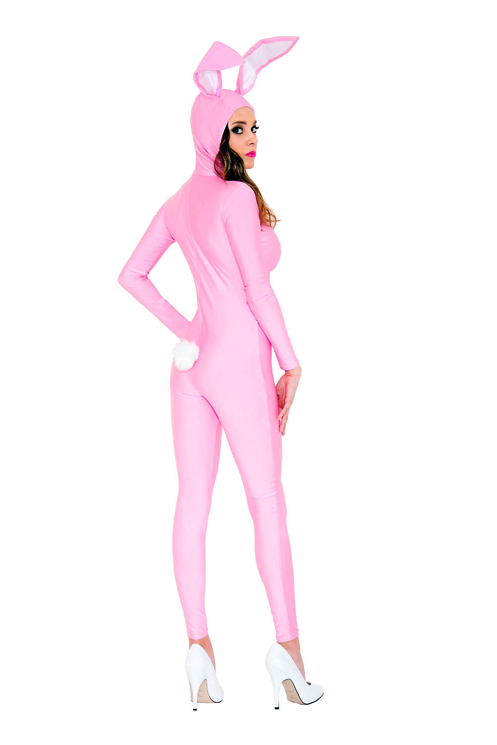 Music Legs Playfully Pink Bunny