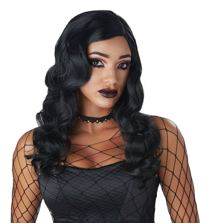 California Costume Sultry Siren Wig, Black