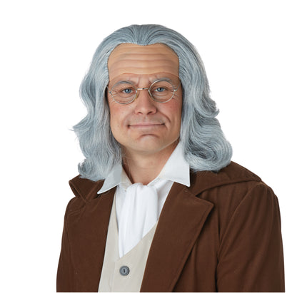 California Costume Benjamin Franklin Wig