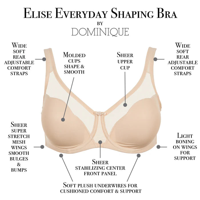 7100 Elise Wave Collection Bra