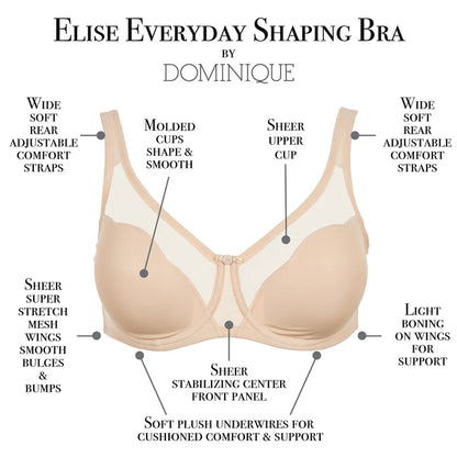 7100 Elise Wave Collection Bra