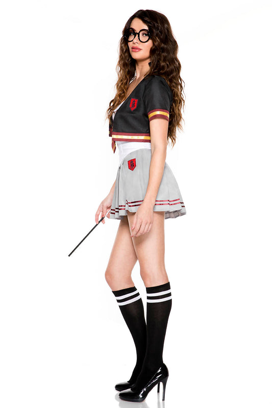 Music Legs Womens Wizard Student Costume