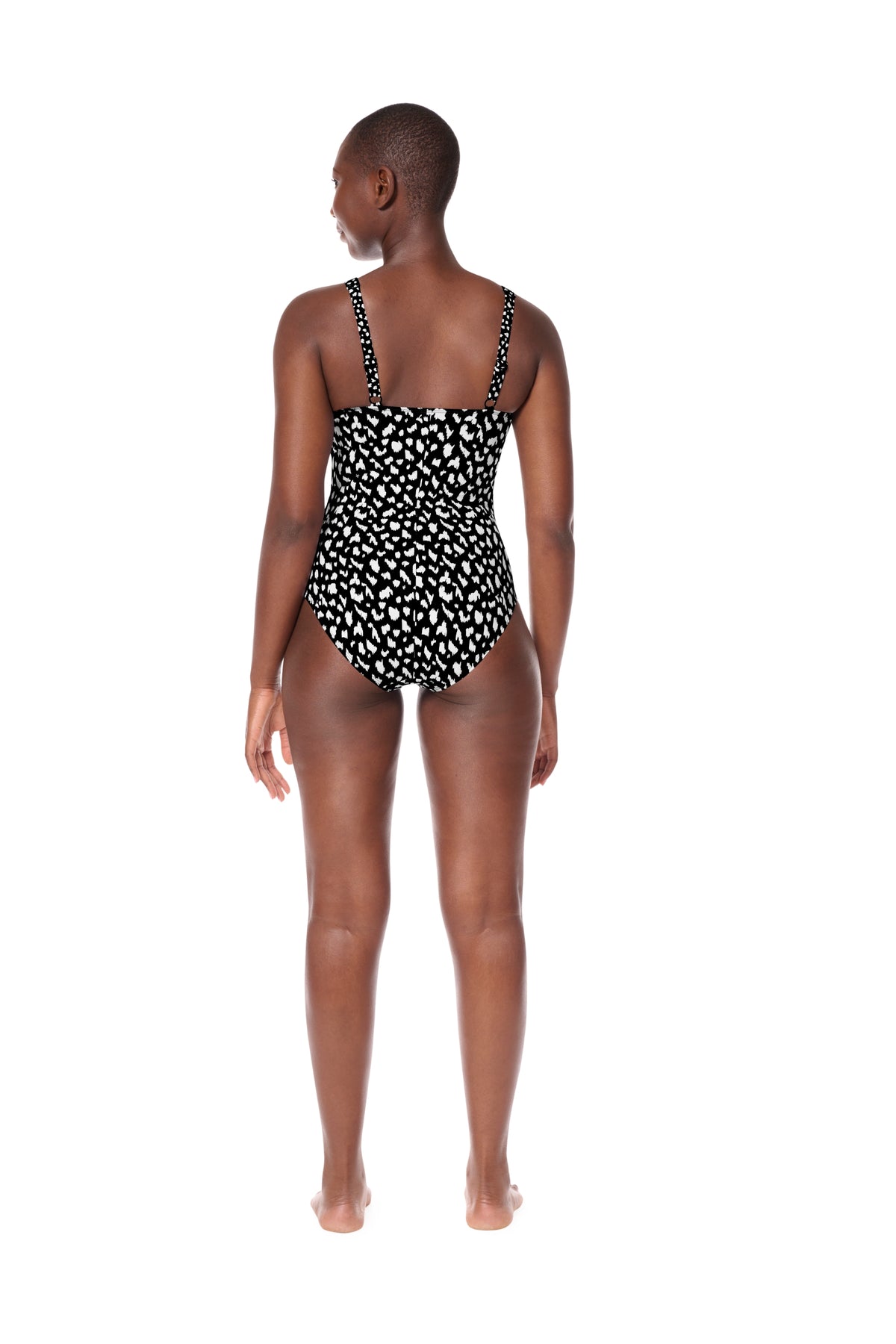 Manila High Neckline Swimsuit (Creased)
