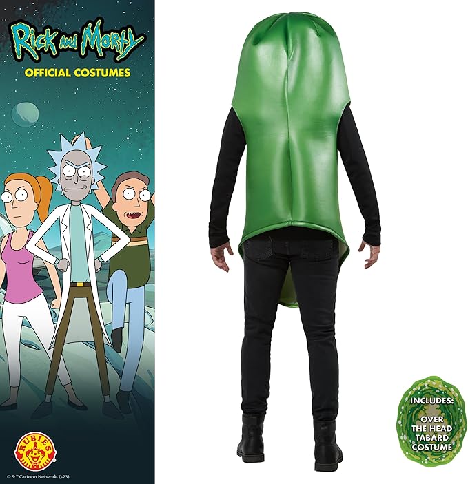 Rubies Rick And Morty: Rick Sanchez Pickel Rick Costume Tunic for Adults, Men's One Size