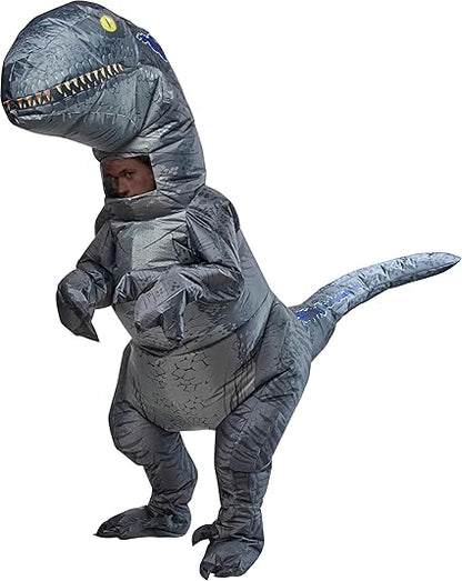 Rubies Jurassic World: T-Rex Inflatable Costume for Adults, Unisex One Size