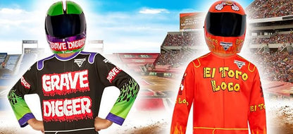 Monster Jam: Grave Digger Costume for Kids by Rubies, Boy's Small