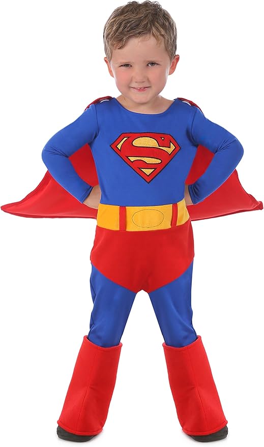 Princess Paradise Boys Superman Cuddly Costumes, Red, 12 to 18 Months US, 5077_12-18