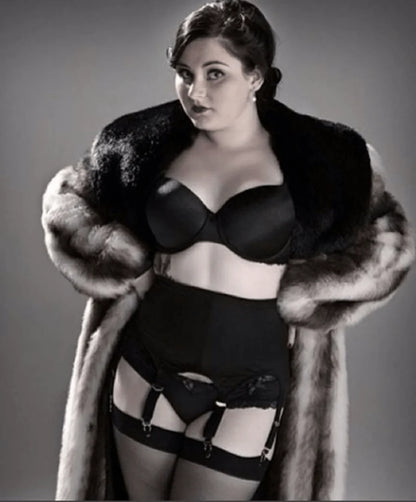 72522 Garter Belt | Six Metal Garters | Moderate Shaping & Tummy Control