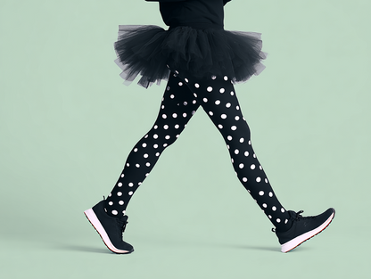 Envy Body Shop Womens Opaque Sheer Polka Dot Pantyhose