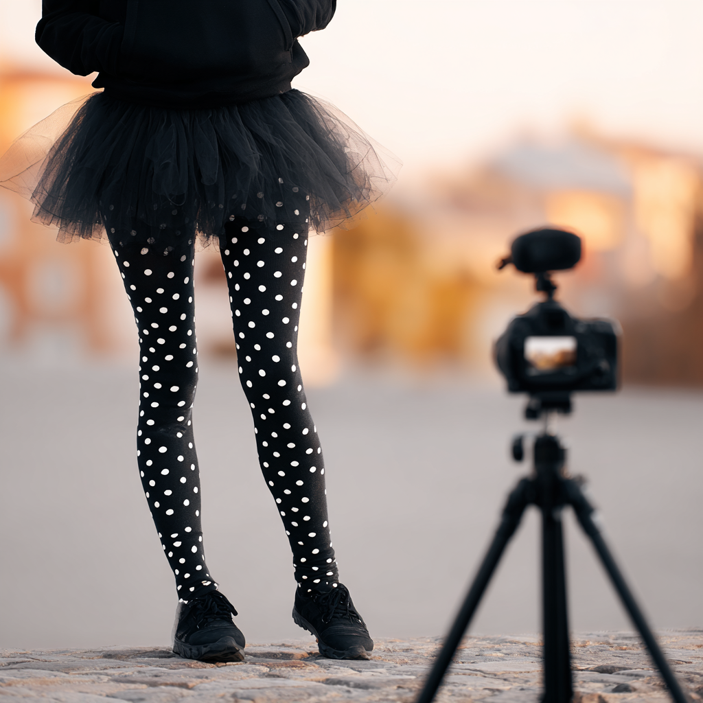 Envy Body Shop Womens Opaque Sheer Polka Dot Pantyhose