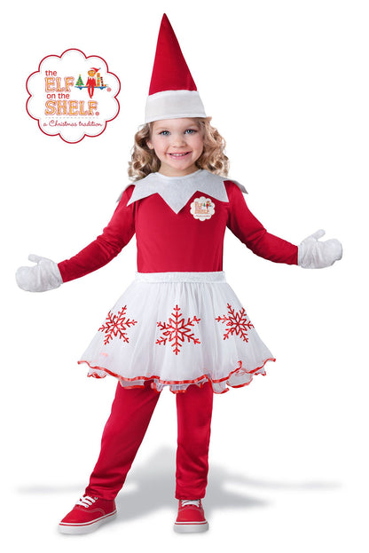Fun World Elf on the Shelf Toddler Girl Elf costume