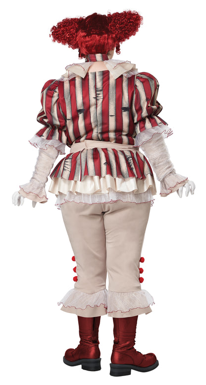 California Costumes Sadistic Clown Plus Costume,