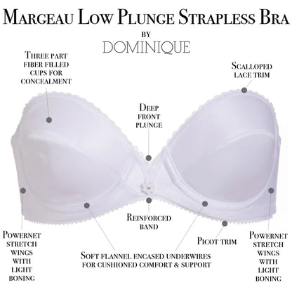 8103 Margeau Low Plunge Strapless Bra