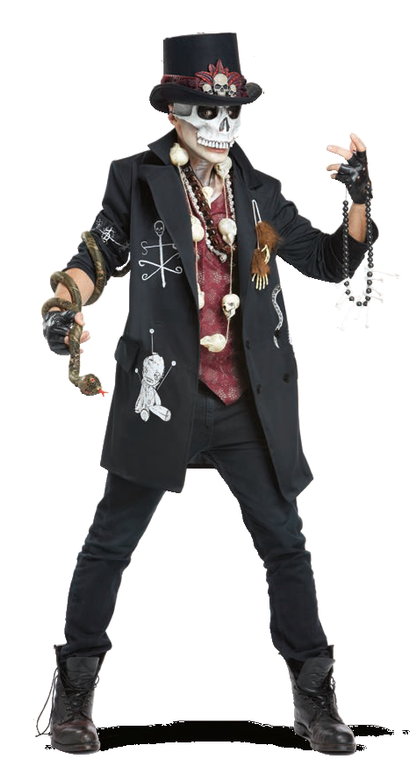 California Costumes Voodoo Dude Plus Costume