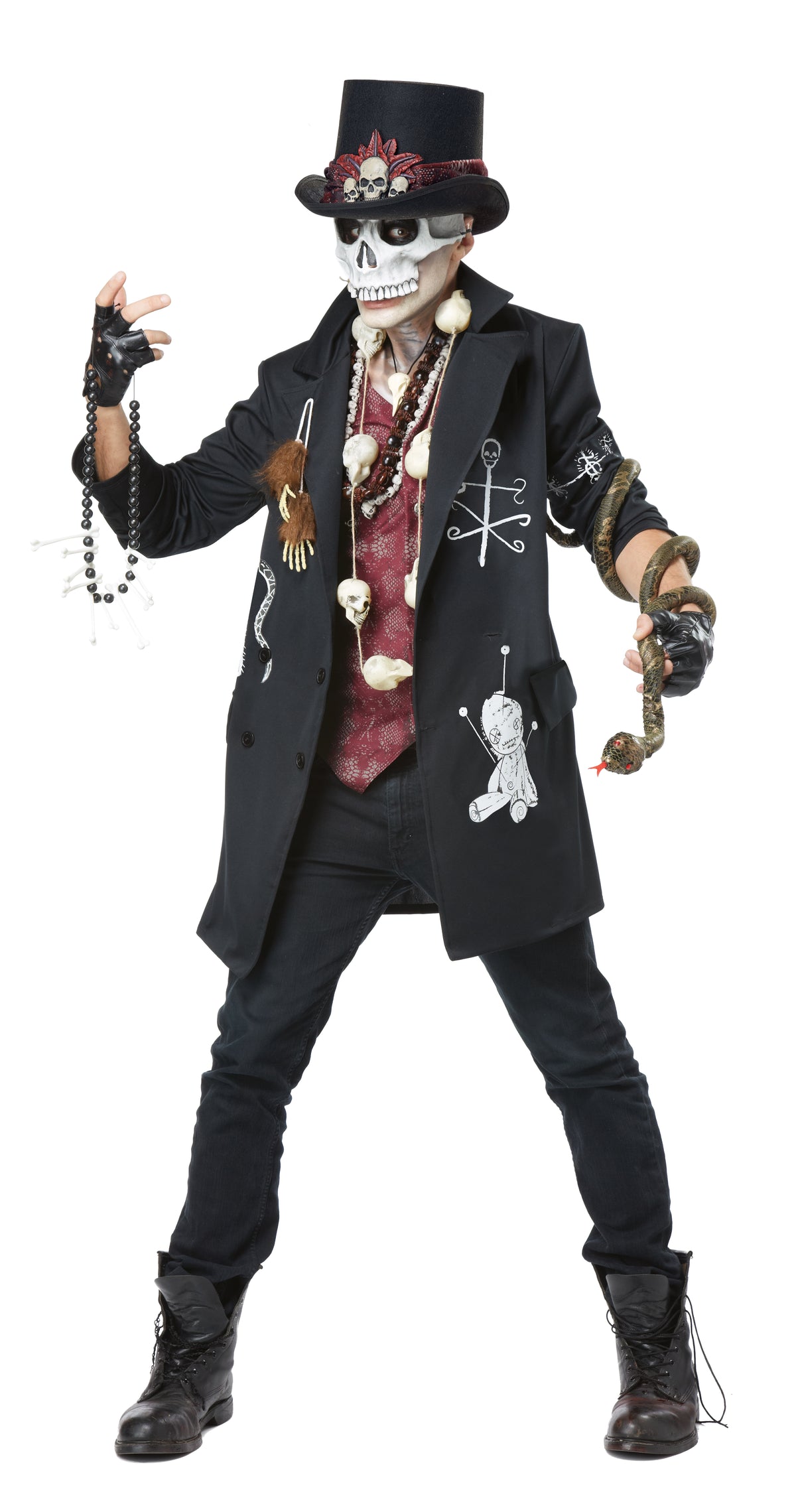 California Costumes Voodoo Dude Plus Costume