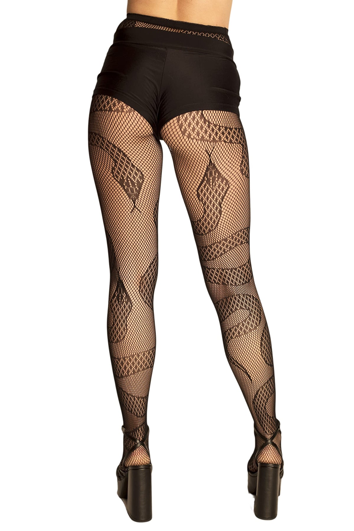 Halloween Dark Fishnet Tights