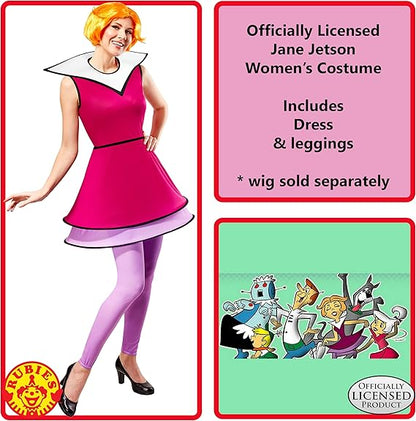 Rubies womens The Jetsons Jane Jetson Costume Dress and Leggings