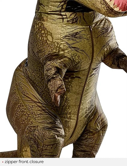 Rubies Jurassic World: T-Rex Inflatable Costume for Adults, Unisex One Size