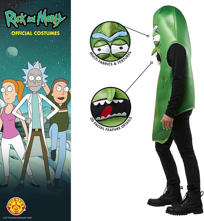 Rubies Rick And Morty: Rick Sanchez Pickel Rick Costume Tunic for Adults, Men's One Size