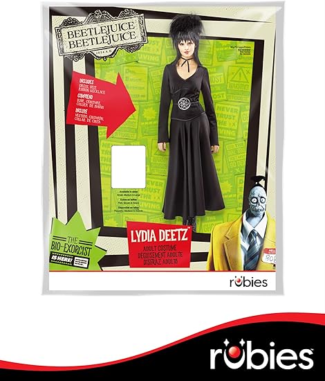 Rubies womens Beetlejuice 2 Lydia Costume