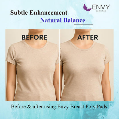 Post-Lumpectomy Breast Pads – Polyurethane Enhancer Shells for Asymmetry, Natural-Feel Bra Inserts