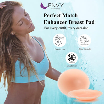 Post-Lumpectomy Breast Pads – Polyurethane Enhancer Shells for Asymmetry, Natural-Feel Bra Inserts