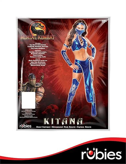 Secret Wishes Womens Kitana Mortal Kombat Costume