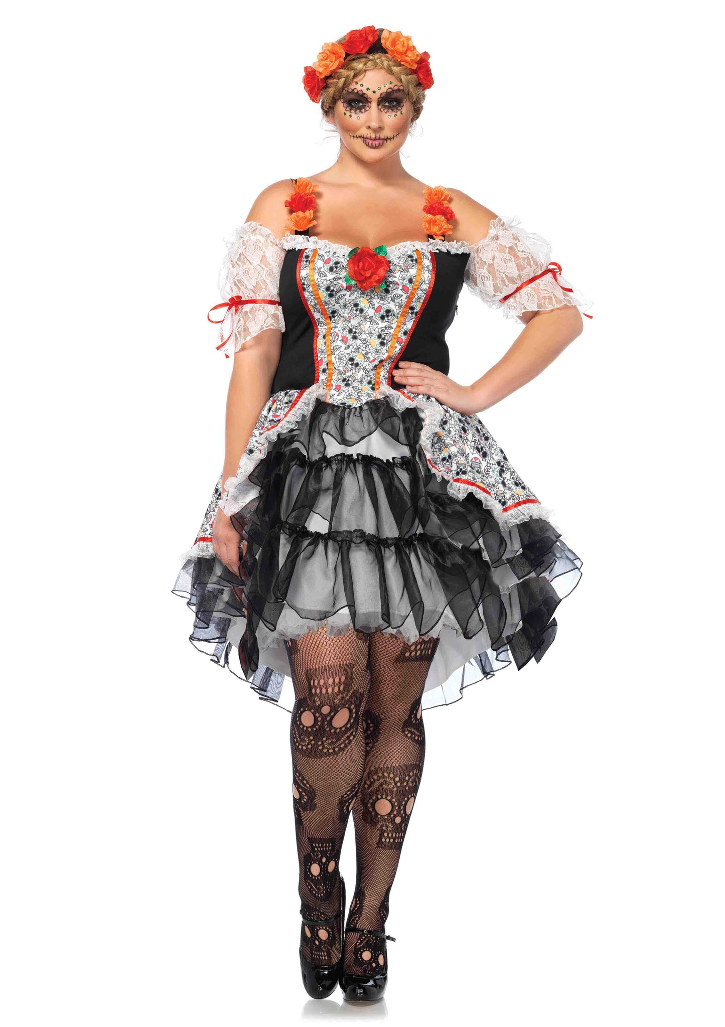 Leg Avenue 85557 Sugar Skull Senorita