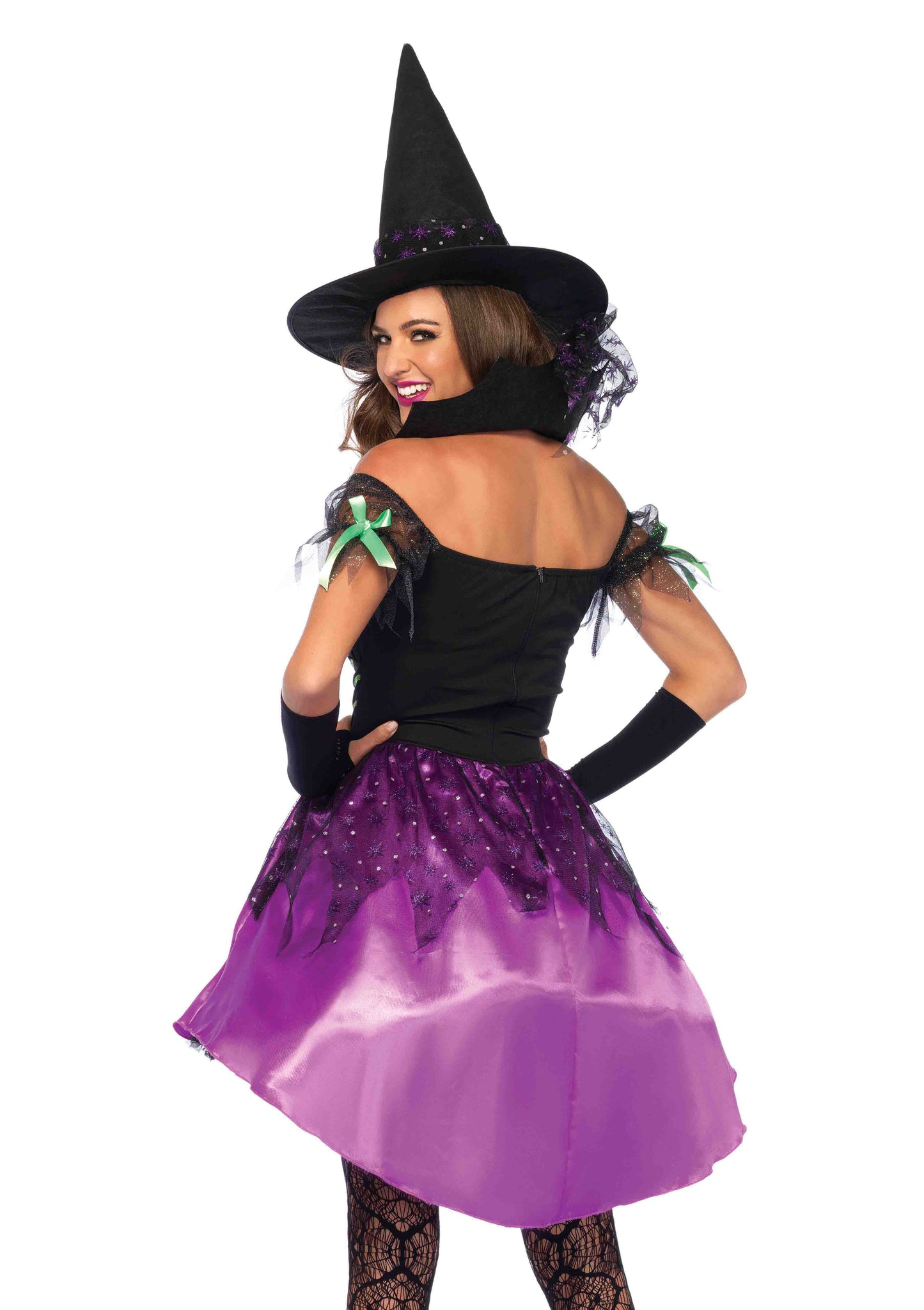 LEG AVENUE 2 PC SPIDERWEB WITCH DRESS