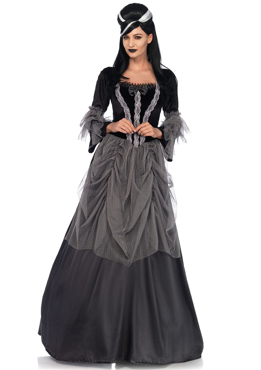 Leg Avenue 85635 Velvet and satin victorian ball gown 