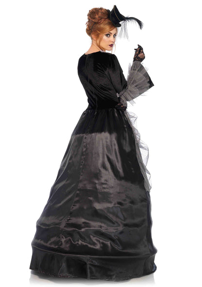 Leg Avenue 85635 Velvet and satin victorian ball gown