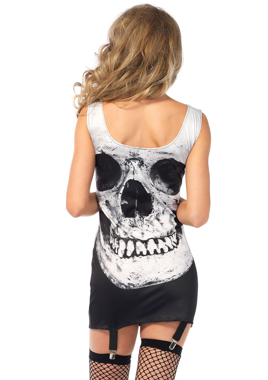 Leg Avenue 86636 Skull Garter Dress/
