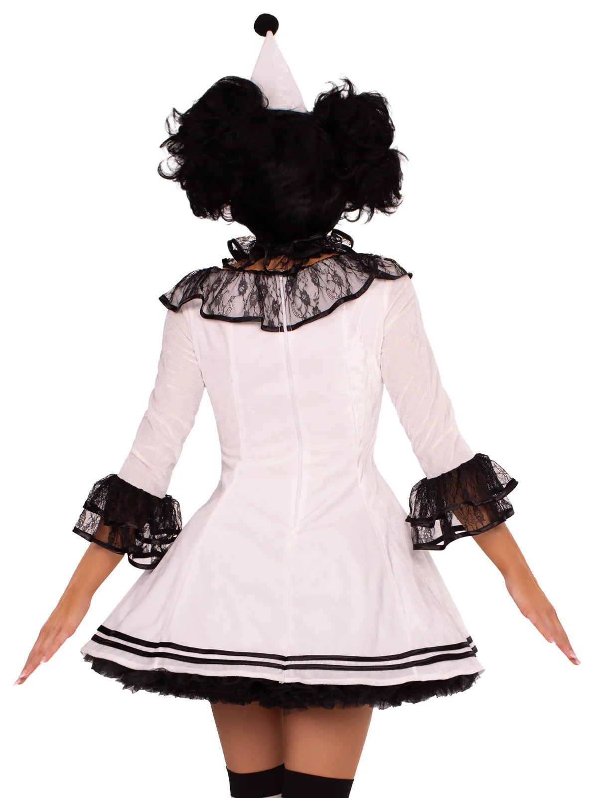 Leg Avenue 3 PC. Pierrot Clown Costume