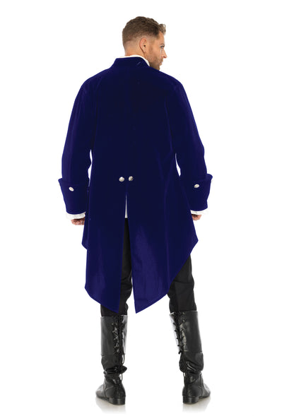 Leg Avenue 86687 Long Velvet Coat
