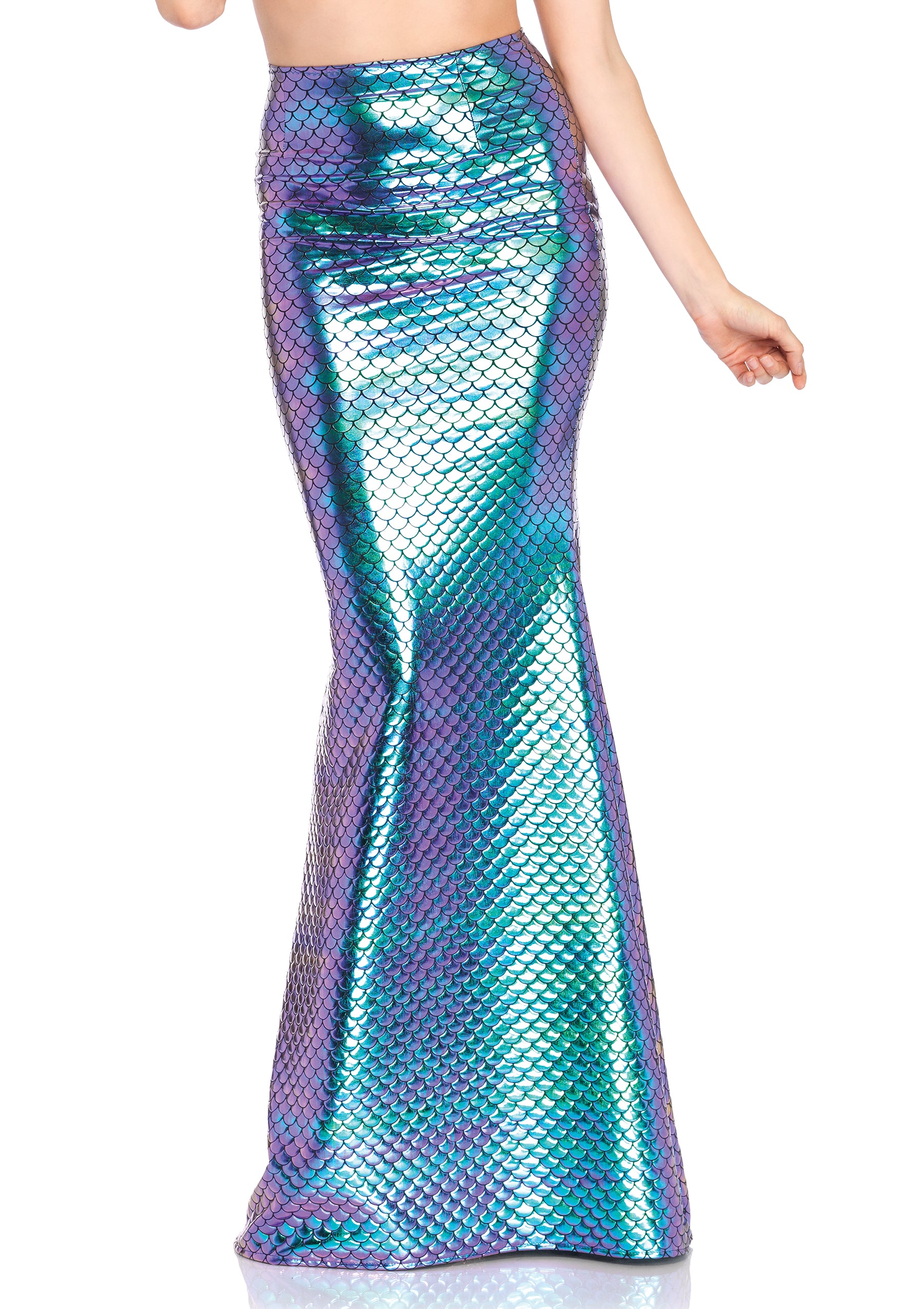 Leg Avenue 86710 Iridescent Scale Mermaid Skirt 