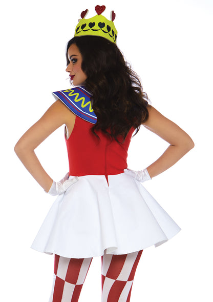 Leg Avenue 3pc Card Queen, Multicolor,