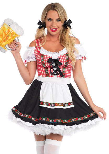 Leg Avenue Beer Garden Babe, Multicolor,