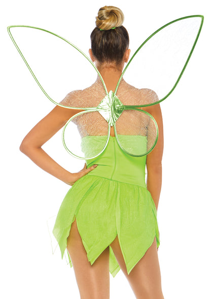 Leg Avenue 4 Pc Pretty Pixie, Green,