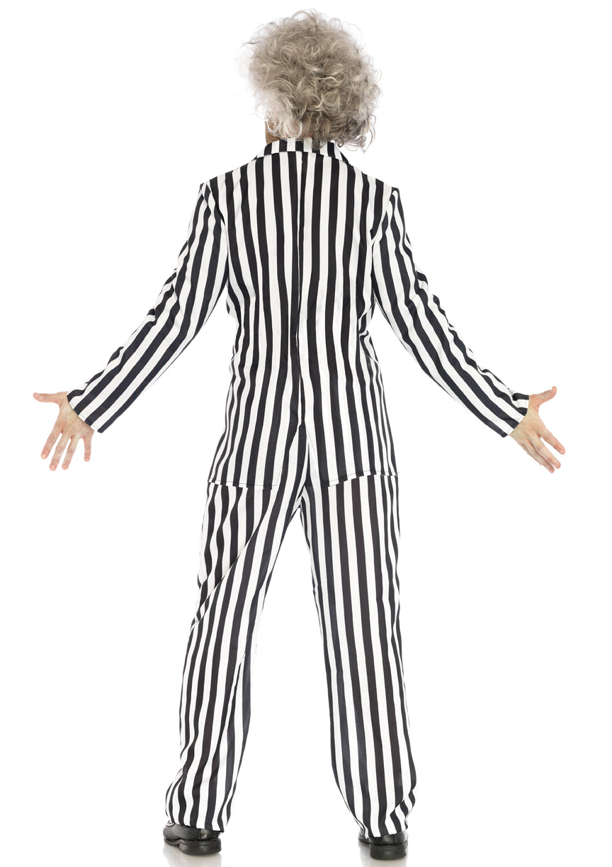 Leg Avenue 2 Pc Beetle Boss, Black/White,