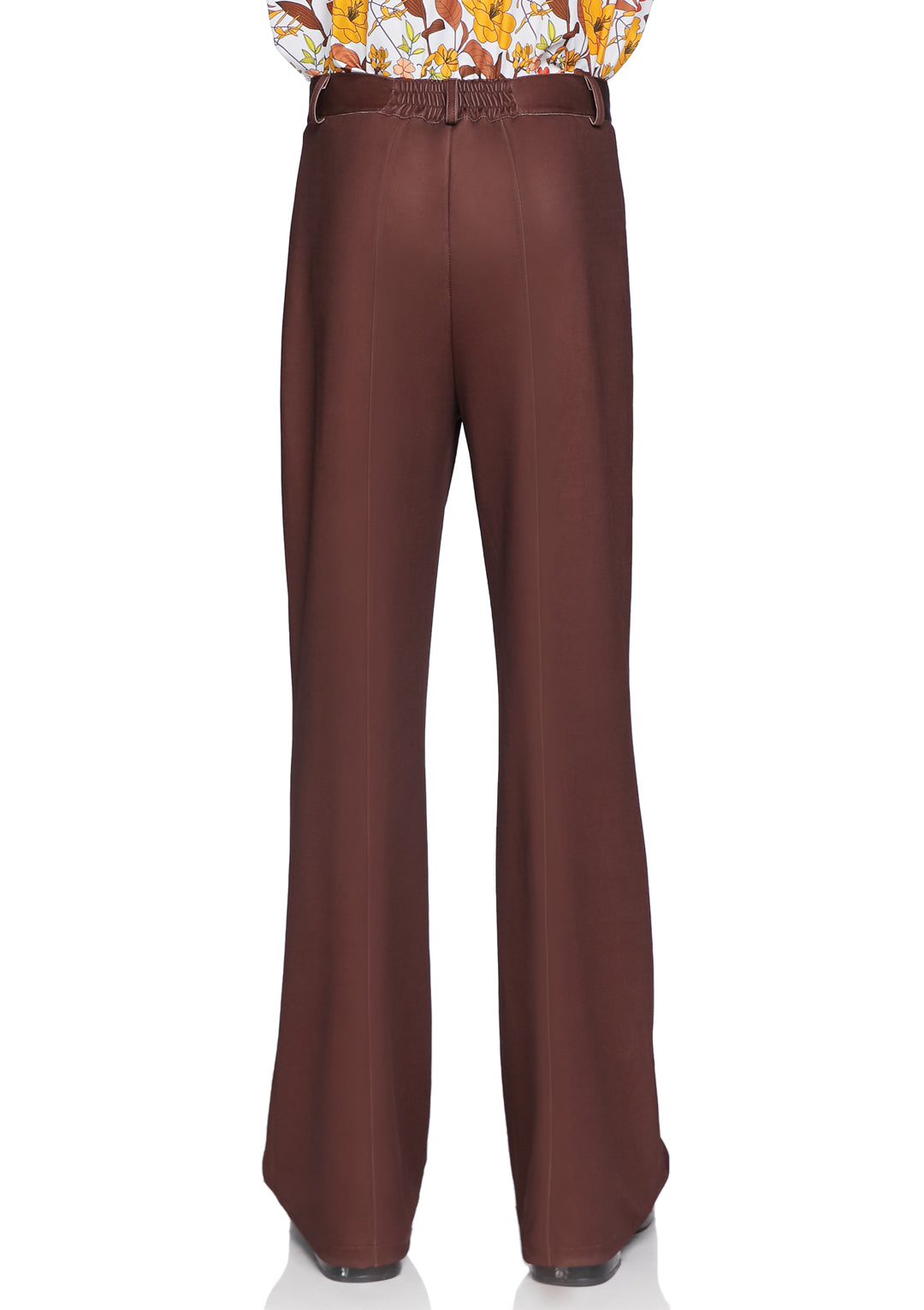 Leg Avenue Men's Bell Bottom Pants BROWN